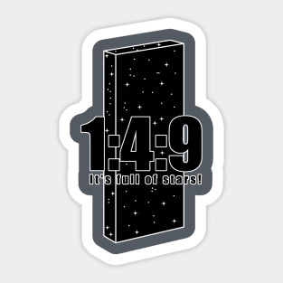 1:4:9 Sticker